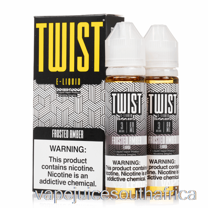 Vape Juice South Africa Frosted Amber - Cookie Twist E-Liquid - 120Ml 6Mg